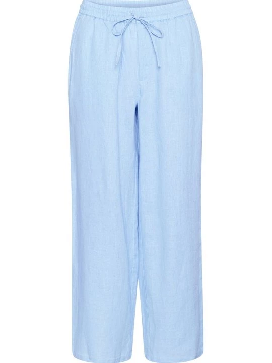 Foto van product Broek Cream blauw gemêleerd