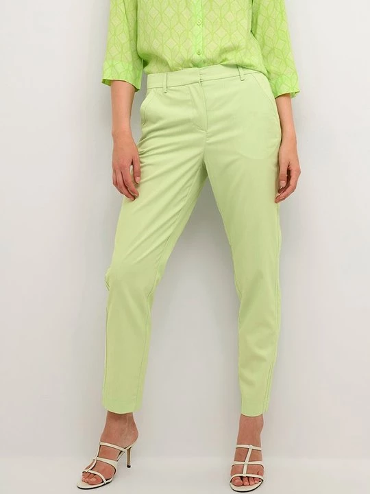 Foto van product Broek Cream lichtgroen