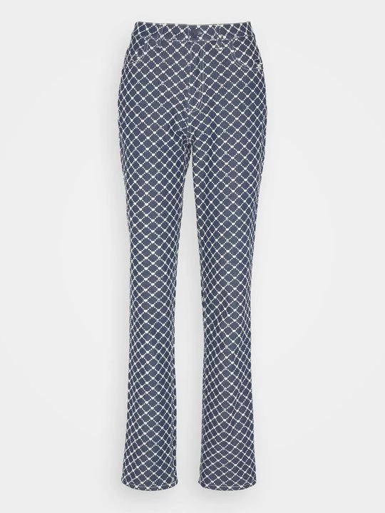 Foto van product Broek Envii blauw gemêleerd