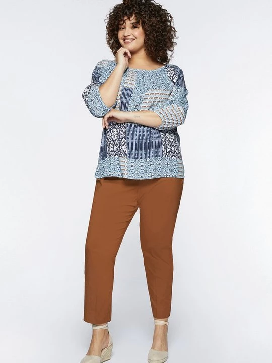 Foto van product Broek Fiorella Rubino bruin