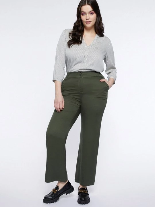 Foto van product Broek Fiorella Rubino groen