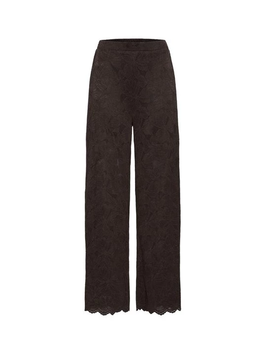 Foto van product Broek Fransa donkerbruin mêleerd