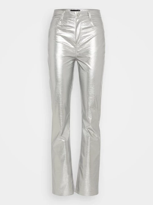 Foto van product Broek Gina Tricot zilverkleurig