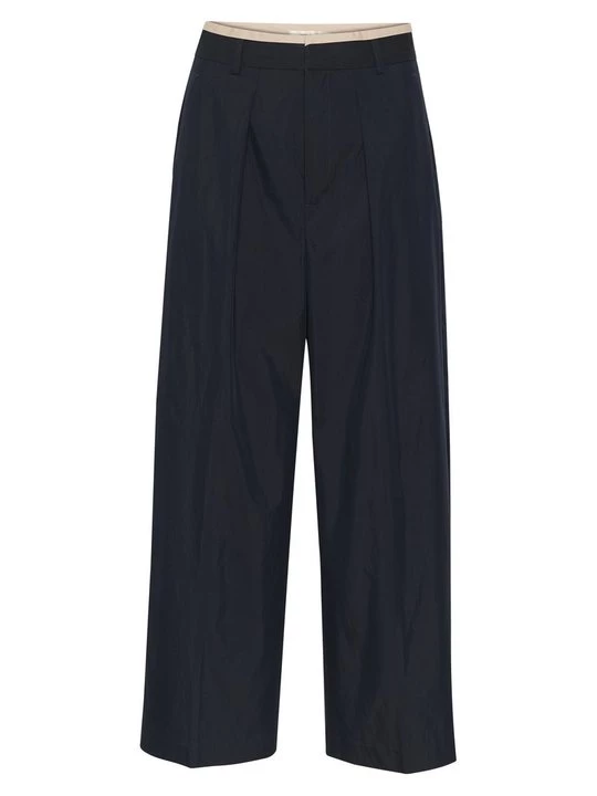 Foto van product Broek InWear gemêleerd donkerblauw