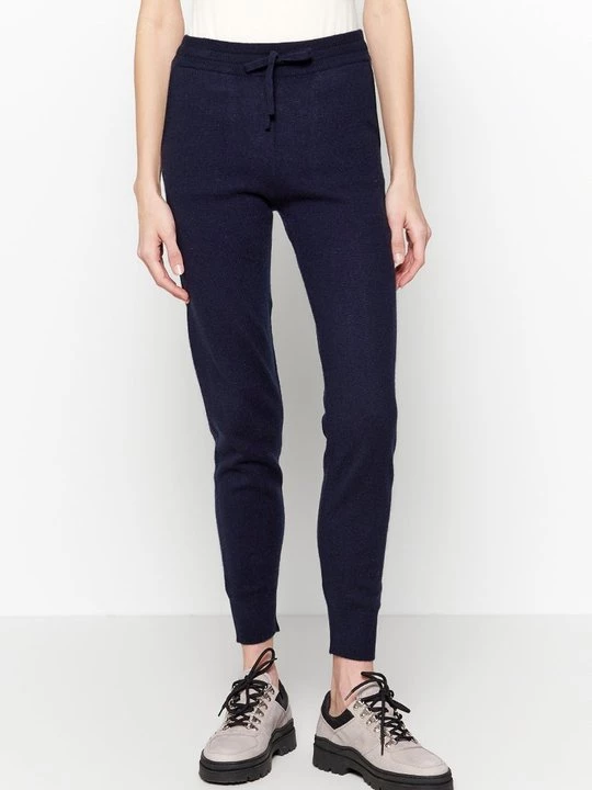 Foto van product Broek Just Cashmere donkerblauw