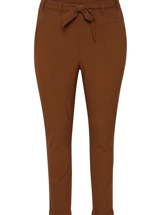 Foto van product Broek Kaffe donkerbruin mêleerd