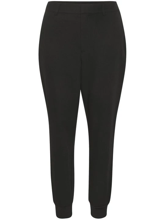 Foto van product Broek Kaffe gemêleerd zwart