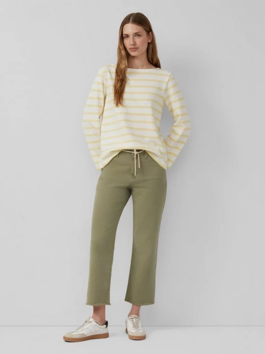 Foto van product Broek Karolin / Regular Fit / Halfhoog / Rechte pijpen s.Oliver olijfgroen