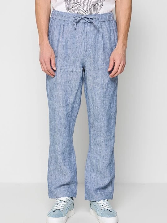 Foto van product Broek KnowledgeCotton Apparel lichtblauw