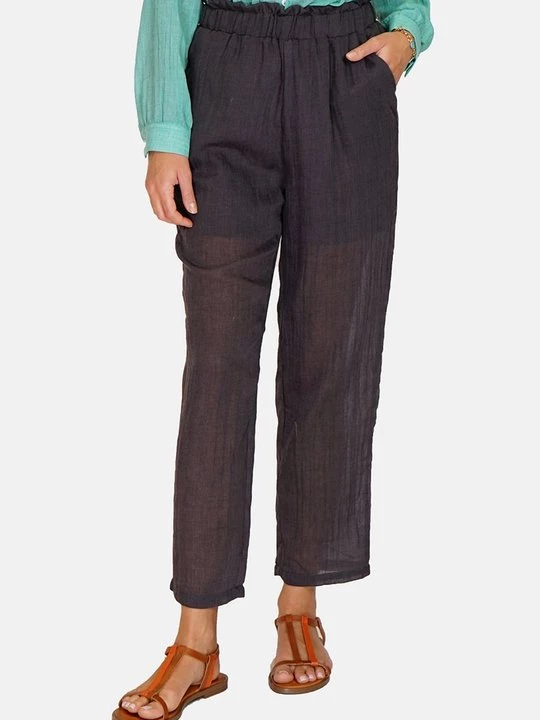 Foto van product Broek Le Jardin du Lin zwart