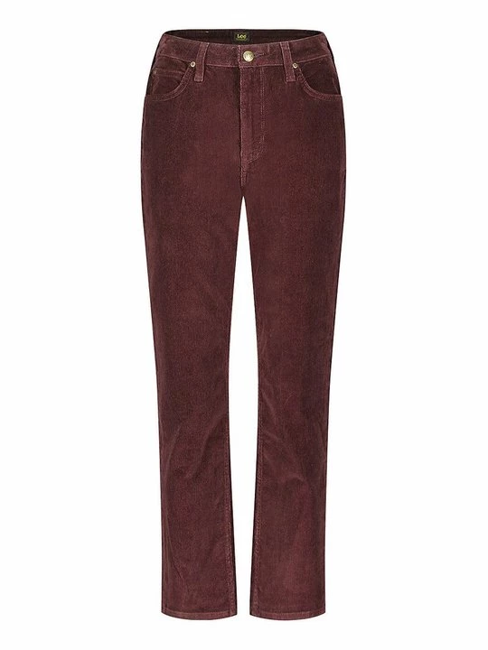 Foto van product Broek Lee donkerrood gemêleerd