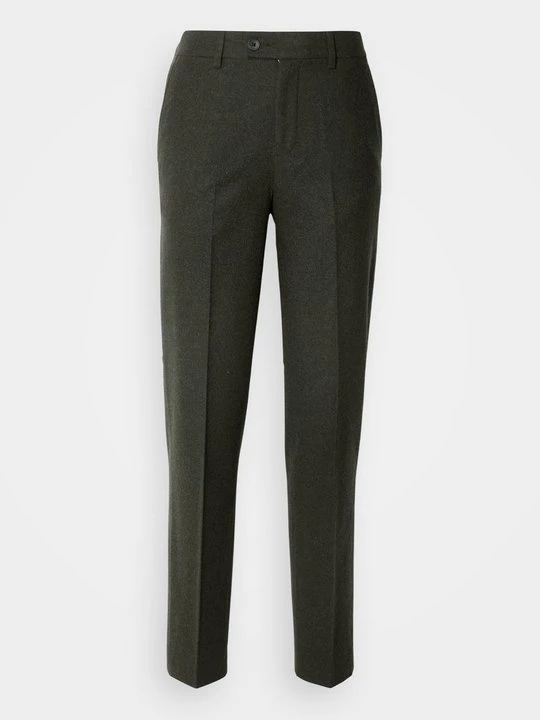 Foto van product Broek lindbergh donkergroen gemêleerd