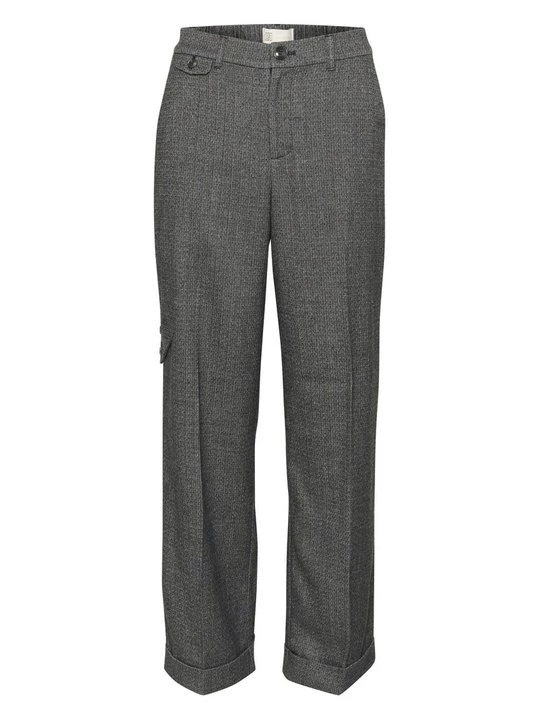 Foto van product Broek Lounge Nine donkergrijs gemêleerd