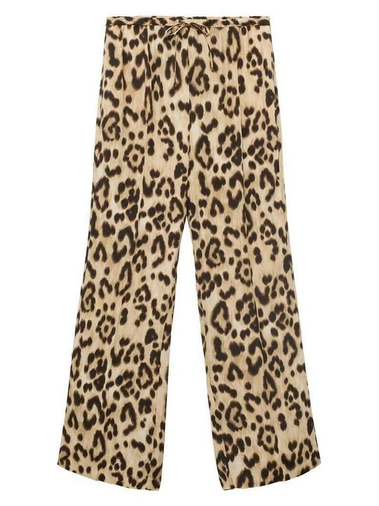 Foto van product Broek Mango beige mêleerd