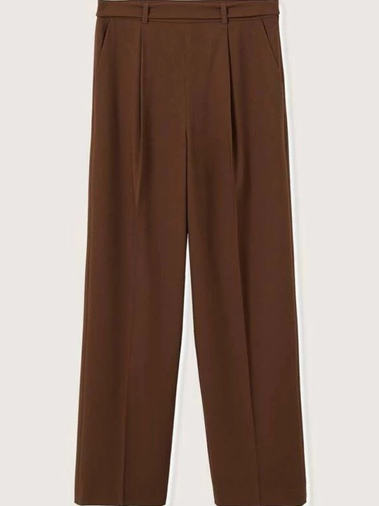 Foto van product Broek Mango bruin