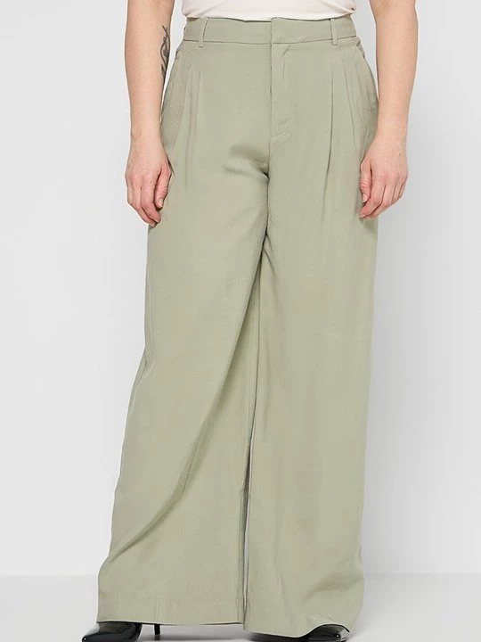 Foto van product Broek Mango groen