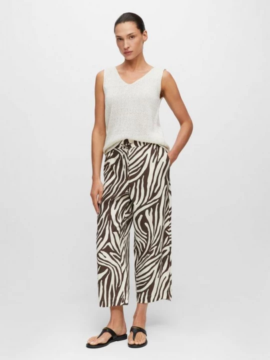 Foto van product Broek met elastische tailleband en steekzakken s.Oliver