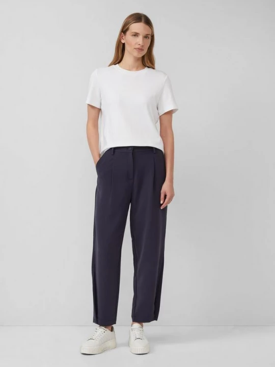 Foto van product Broek met pijp en zoomdetail s.Oliver blauw