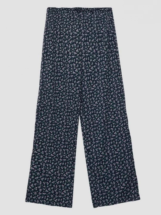Foto van product Broek met wijde pijpen in crêpe-jersey s.Oliver