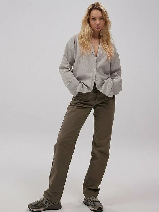 Foto van product Broek NA-KD kaki