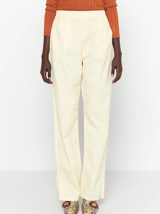 Foto van product Broek NA-KD lichtgeel