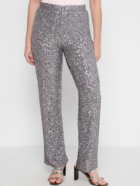 Foto van product Broek Never Fully Dressed grijs