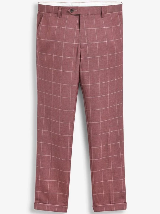 Foto van product Broek Next gemêleerd donkerroze