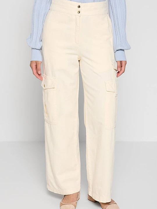Foto van product Broek Patrizia Pepe wit