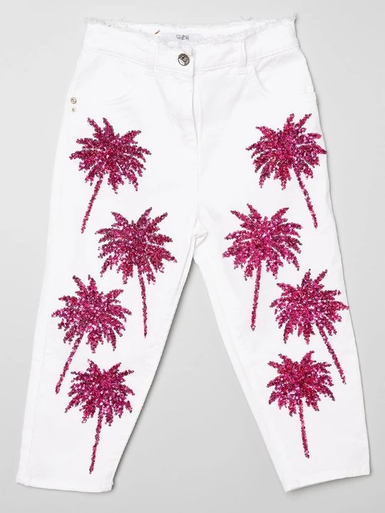 Foto van product Broek Patrizia Pepe wit