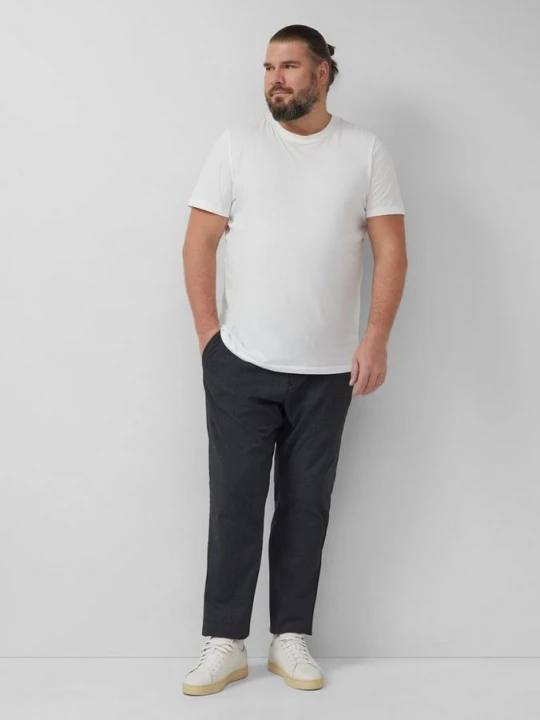 Foto van product Broek Phoenix / Relaxed Fit / Mid Rise / Stretch Katoen s.Oliver grijs