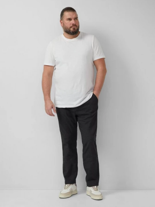 Foto van product Broek Phoenix / Relaxed Fit / Mid Rise / Stretch Katoen s.Oliver grijs