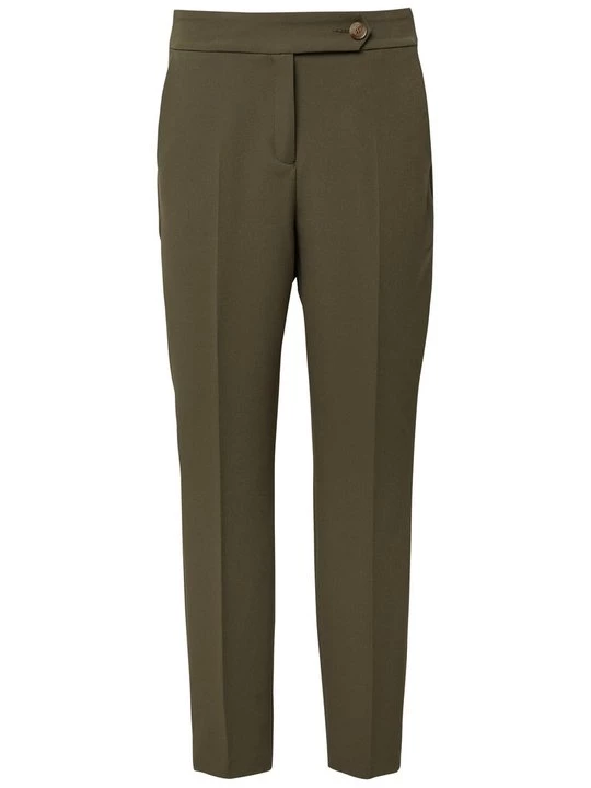 Foto van product Broek s.Oliver olijfgroen gemêleerd