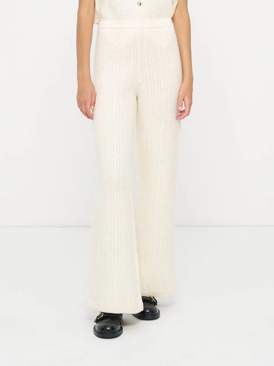 Foto van product Broek Sandro beige mêleerd