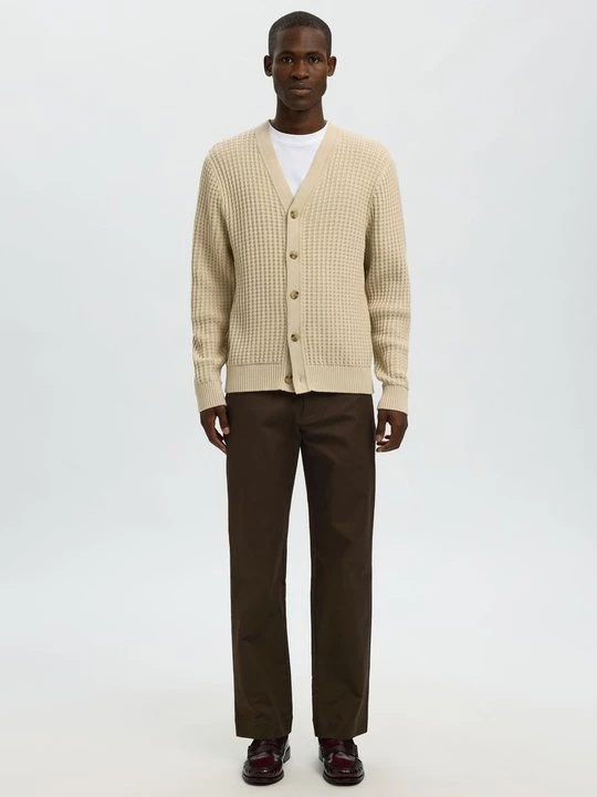 Foto van product Broek Selected donkerbruin
