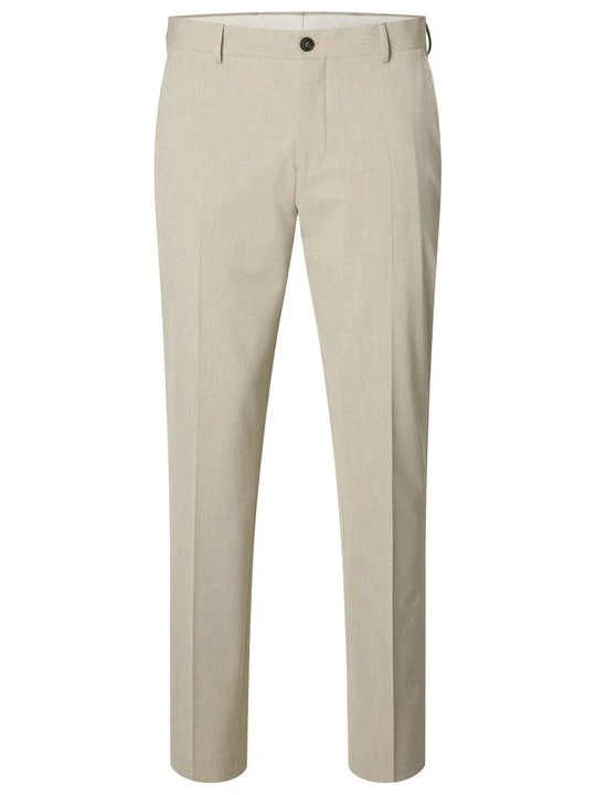 Foto van product Broek Selected zandkleur