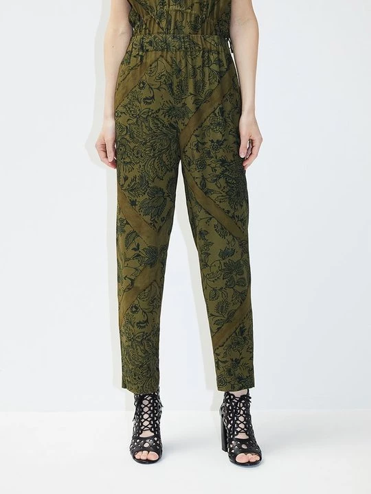 Foto van product Broek Sisley donkergroen
