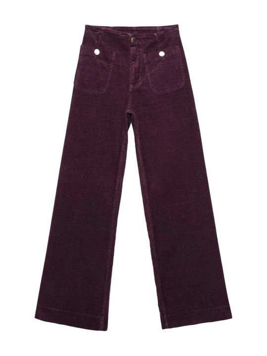 Foto van product Broek Stradivarius bordeauxrood