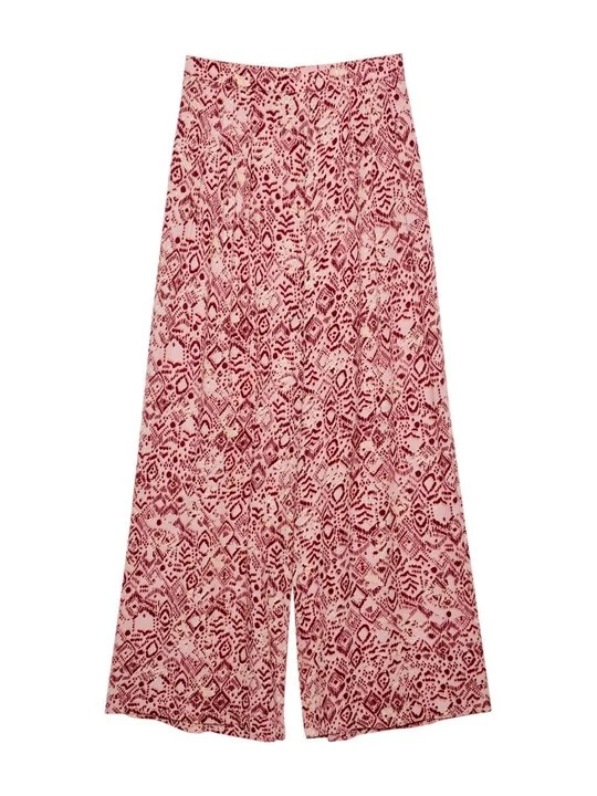 Foto van product Broek Stradivarius donkerroze