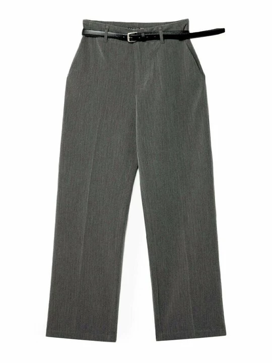 Foto van product Broek Stradivarius grijs