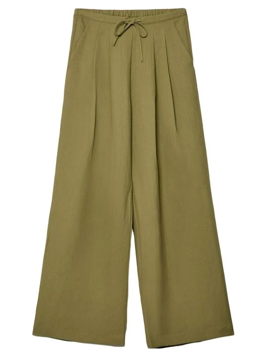 Foto van product Broek Stradivarius kaki