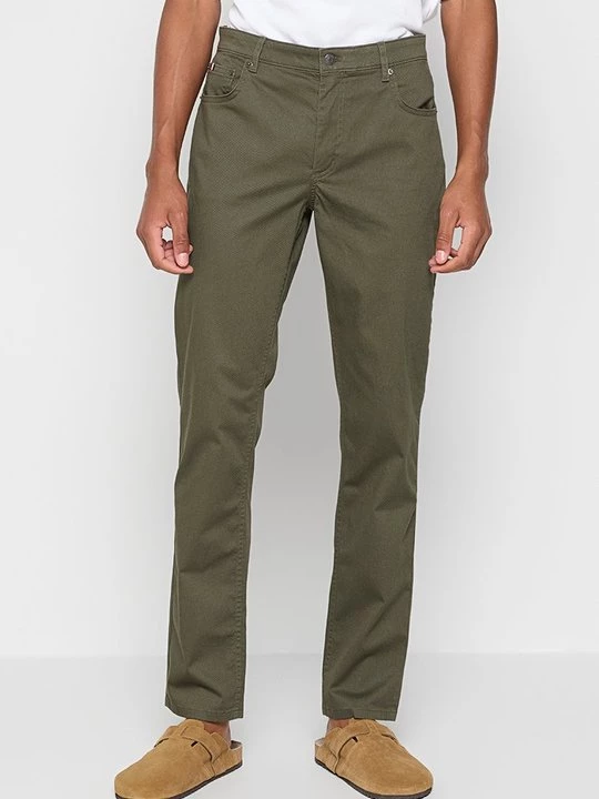 Foto van product Broek Tommy Hilfiger groen
