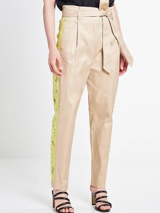 Foto van product Broek TWINSET zandkleur