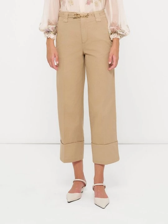 Foto van product Broek TWINSET zandkleur
