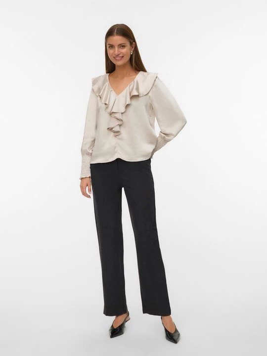 Foto van product Broek Vero Moda donkergrijs gemêleerd