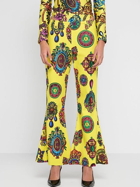 Foto van product Broek Versace Jeans Couture geel