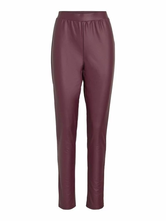 Foto van product Broek Vila bordeauxrood