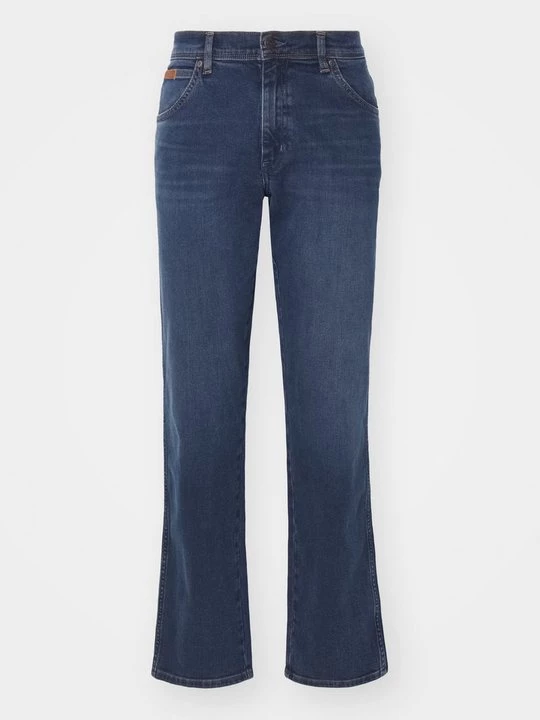 Foto van product Broek Wrangler donkerblauw denim
