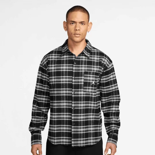 Foto van product Brooklyn Flannel Graphic Longsleeve Jordan zwart