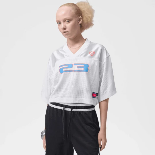 Foto van product Brooklyn Shortsleeve Jersey Top Jordan wit