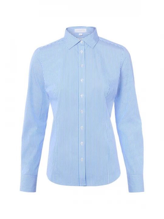Foto van product Brookshire Blouse lichtblauw / wit